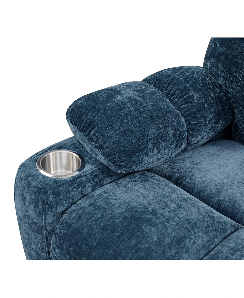 Streamdale Furniture Dual Okin Motor Power Lift Recliner with Heat and Massage