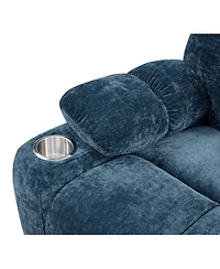 Streamdale Furniture Dual Okin Motor Power Lift Recliner with Heat and Massage