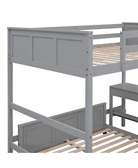 Streamdale Furniture Bed with Desk