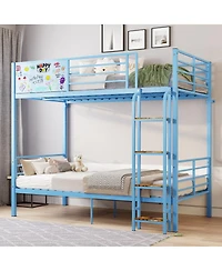 Streamdale Furniture Convertible Metal Bunk Bed for Adults and Kids
