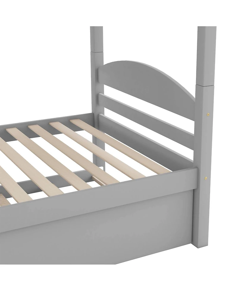 Streamdale Furniture L-Shaped Bunk bed with Trundle