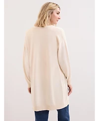 Phase Eight Women's Sabrina Longline Open Front Cardigan