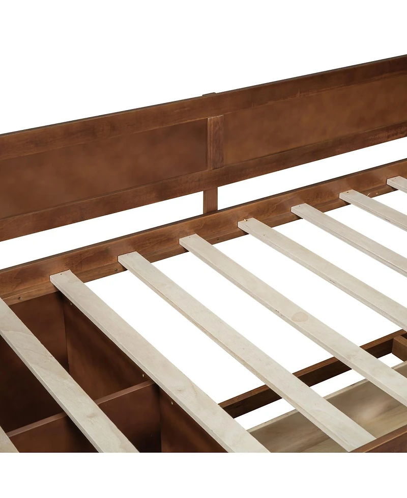 Streamdale Furniture Daybed with Drawers and Shelves