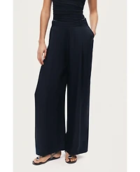 Nocturne Women's Tailored Wide-Leg Trousers