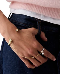kate spade new york Two-Tone Chain Reaction Cuff Bracelet & Ring
