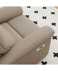 Streamdale Furniture Electric Wall Hugger Power Recliner with Usb Port