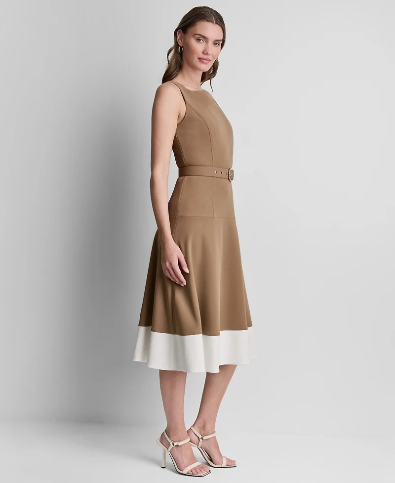 Dkny Women's Sleeveless Midi Dress