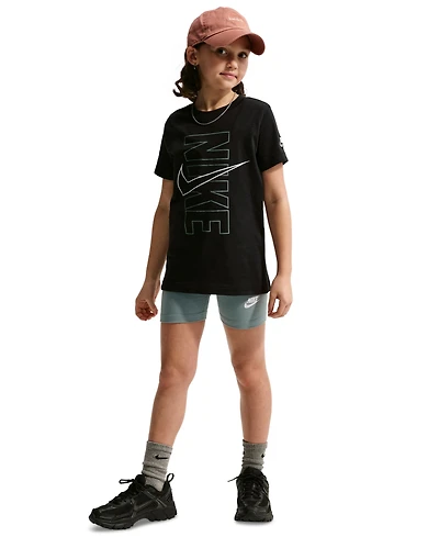 Nike Girls' 7-16 Sportswear Short-Sleeve T-Shirt