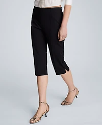 Kenneth Cole Women's Hollywood Mid-Rise Capri Pants
