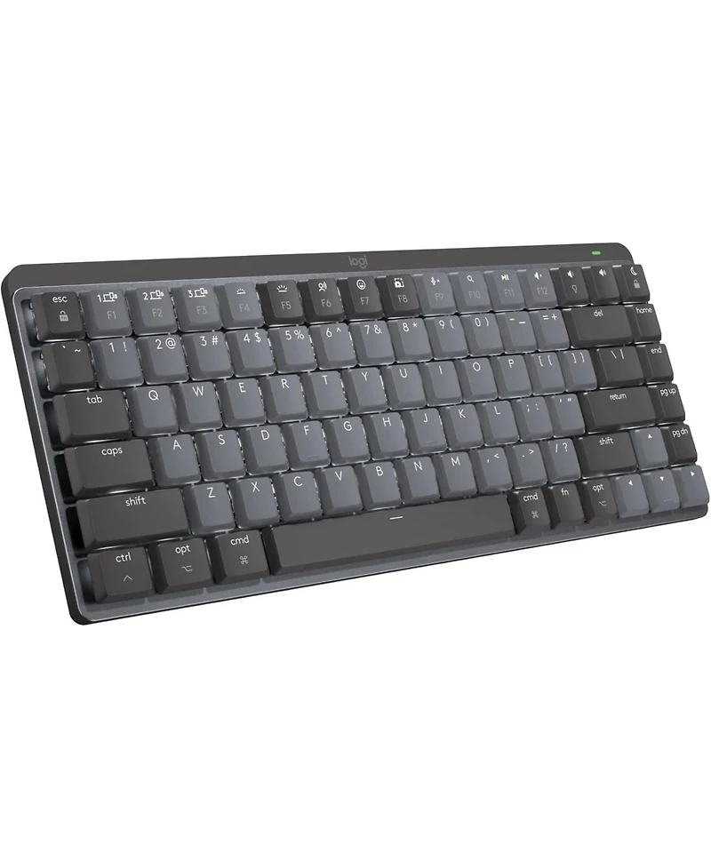 Logitech Mx Mechanical Mini for Mac: Wireless Illuminated Low-Profile Keyboard, Tactile Quiet