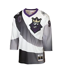 Mitchell & Ness Big Boys and Girls Wayne Gretzky Black Los Angeles Kings Maxxed Out Fashion Basketball Jersey