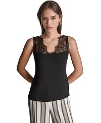 Bcbg Women's Sleeveless V-Neck Top