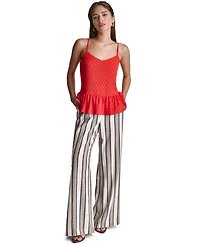 Bcbg Women's Sleeveless V-Neck Top