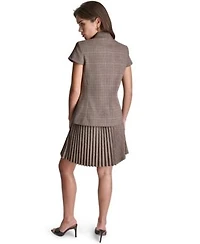 Bcbg Womens Pleated Skirt Set