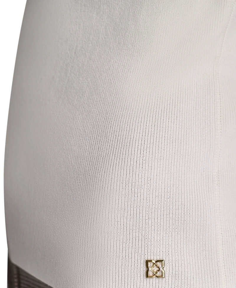 Bcbg Women's Square Neck Knit Top