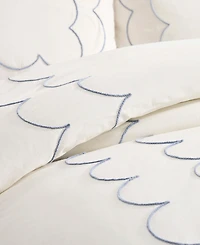 Peri Home Daydream Scallop 3-Piece Comforter Set, King