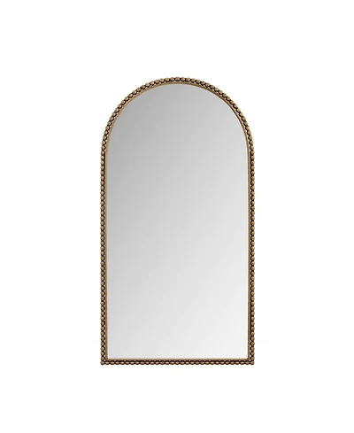 Phying Retro Iron Arch Full Length Mirror Freestanding Floor Mirror with Support Feet Vintage Decorative Wall Mirror for Home Decor