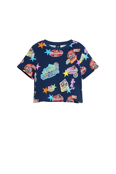 Desigual Girls Girls's Minnie Mouse printed T-shirt