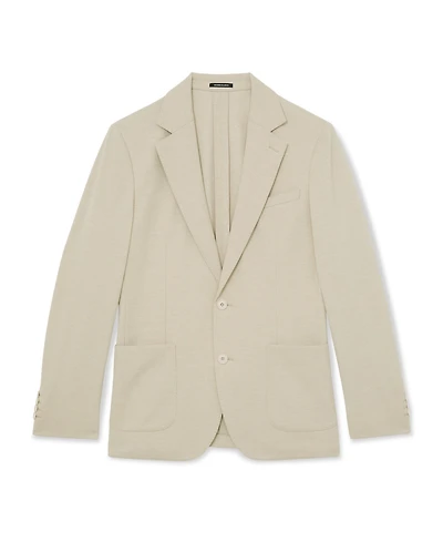 Reiss Men's Gerrard Tailored Fit Textured Jersey Single-Breasted Suit Blazer