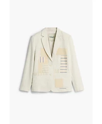 Desigual Women's patchwork blazer