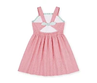 Florence Eiseman Big Girls Check Seersucker Dress With Watermelon