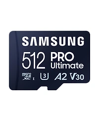 Samsung microSD Pro Ultimate 512B Memory Card Mb-MY512SA/Am