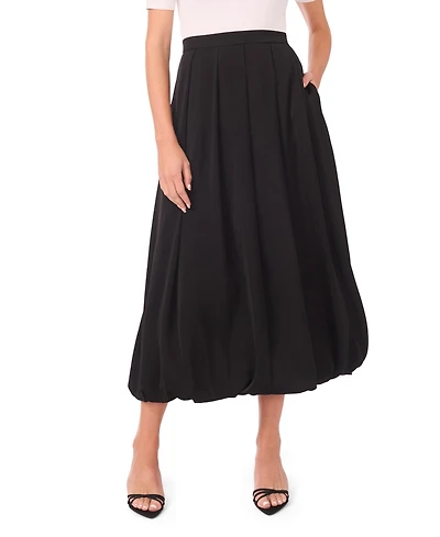 Vince Camuto Women's Bubble Hem Midi Skirt