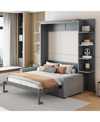 Streamdale Furniture Murphy Bed Wall Bed with Sofa