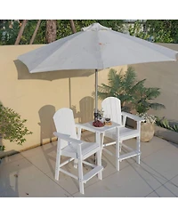 Streamdale Furniture Outdoor Hips Bar Chair Set for Patio and Casual Gatherings