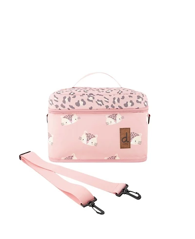 Deux par Deux Little Girl Leopard Charming Durable Everyday Lunch Box