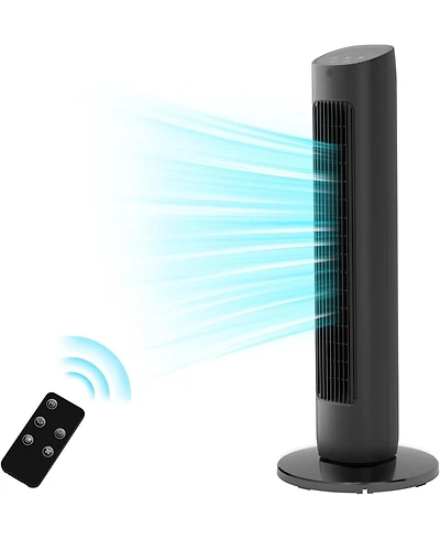 Cowsar Quiet Tower Fan with Remote and 15H Timer