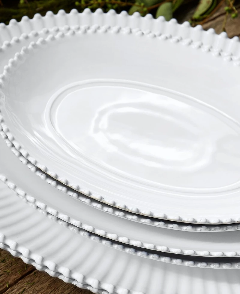Casafina by Costa Nova Pearl 16" Oval Platter