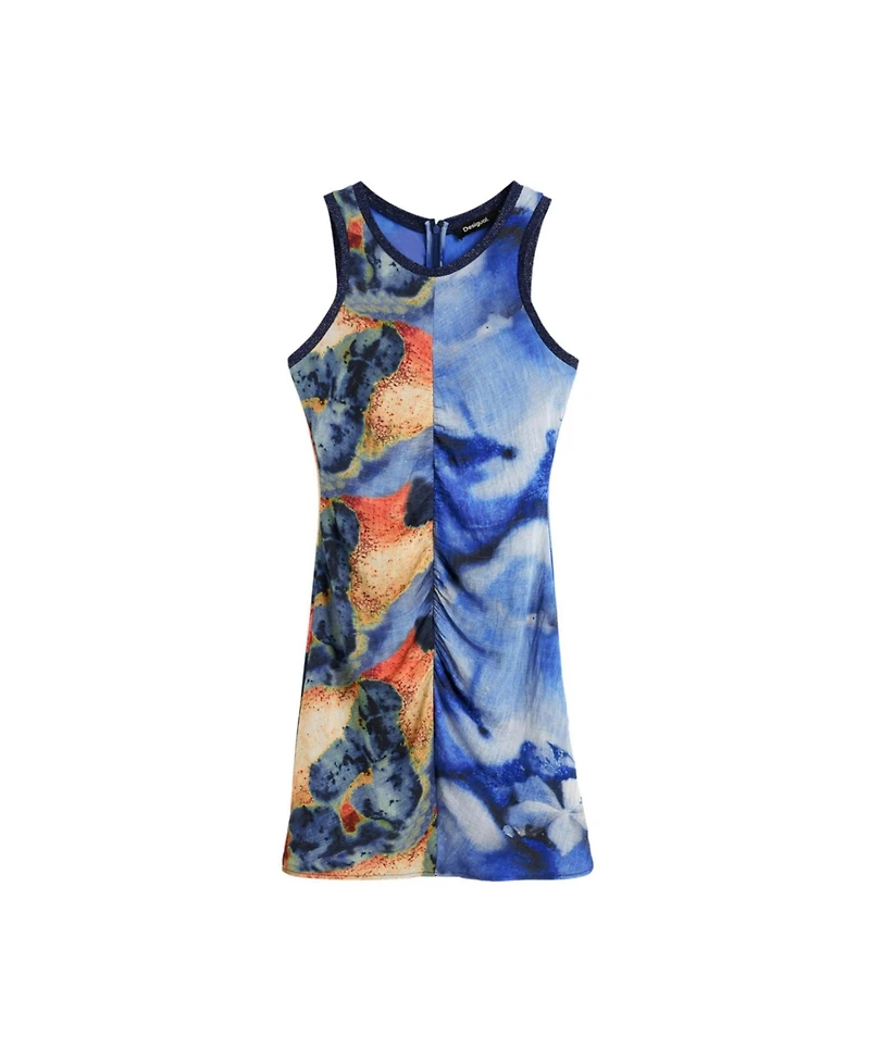 Desigual Women's Short printed strappy dress