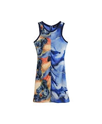 Desigual Women's Short printed strappy dress