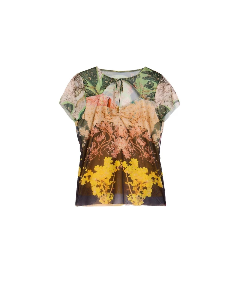 Desigual Women's Printed knit t-shirt