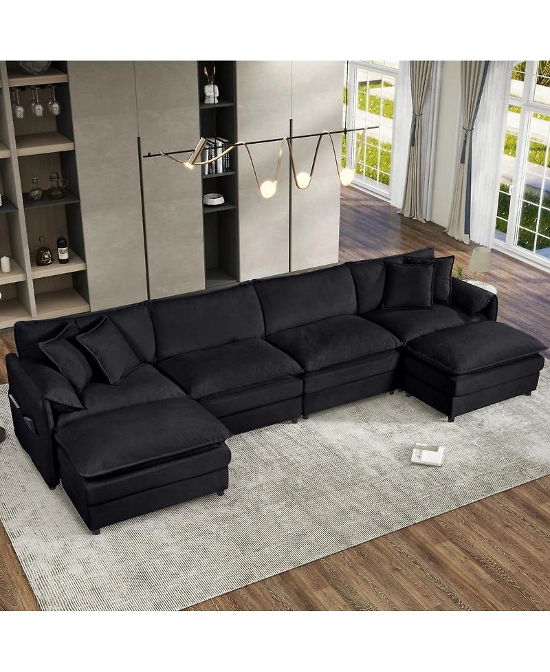Streamdale Furniture Chenille Modular Sofa: Ultimate Comfort, Customizable