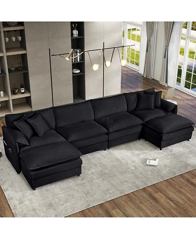 Streamdale Furniture Chenille Modular Sofa: Ultimate Comfort, Customizable