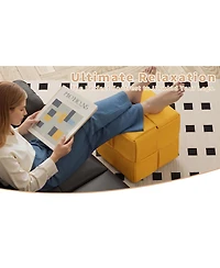 Streamdale Furniture Corduroy Ottoman Foot Rest