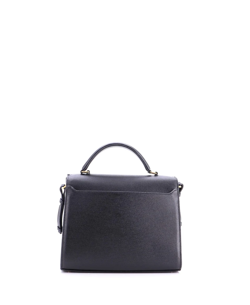 Pre-Owned Saint Laurent Medium Cassandra Top Handle Bag Leather