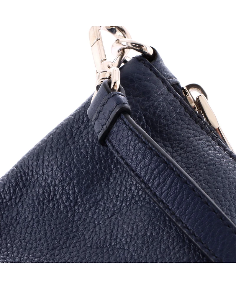 Pre-Owned Prada Mini Flat Zip Crossbody Bag Vitello Daino