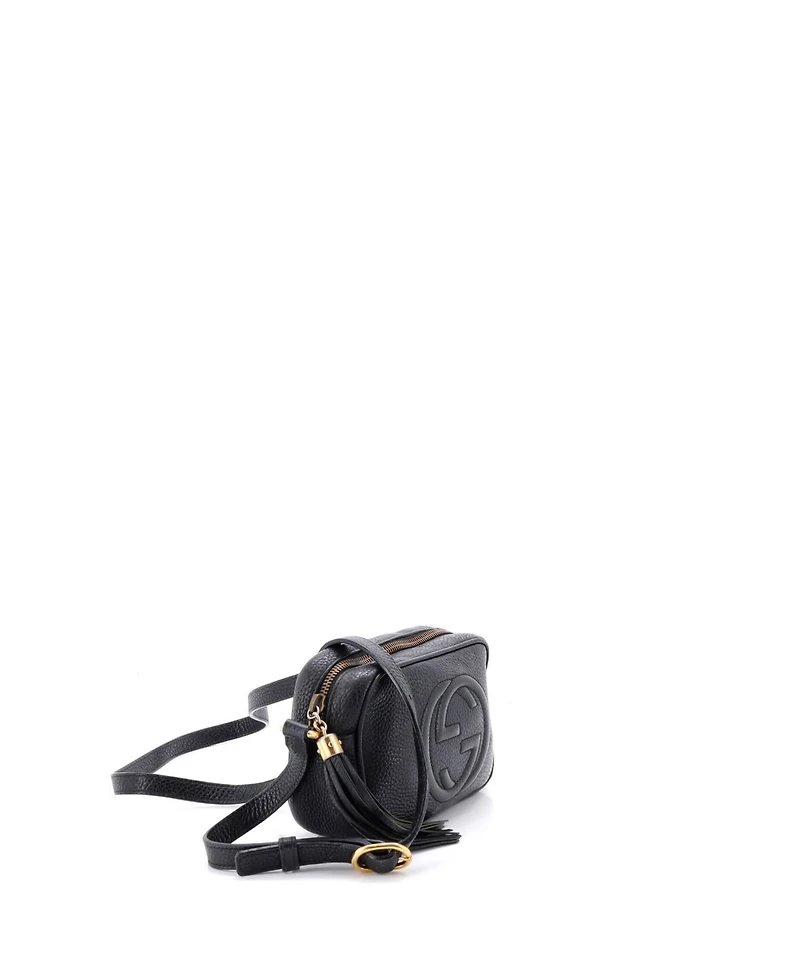 Pre-Owned Gucci Mini Soho Disco Crossbody Bag Leather