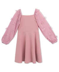 Speechless Girls' 7–16 Long-Sleeve Knee Dress