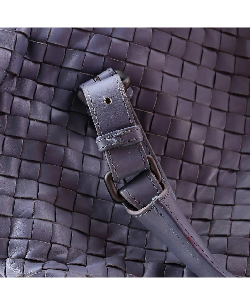 Pre-Owned Bottega Veneta Medium Montaigne Handle Bag Intrecciato Nappa