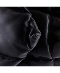 Pre-Owned Balenciaga Large Touch Clutch Quilted Puffy Leather