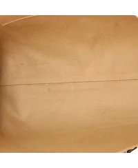 Pre-Owned Chloe Large Woody Tote Canvas with Leather