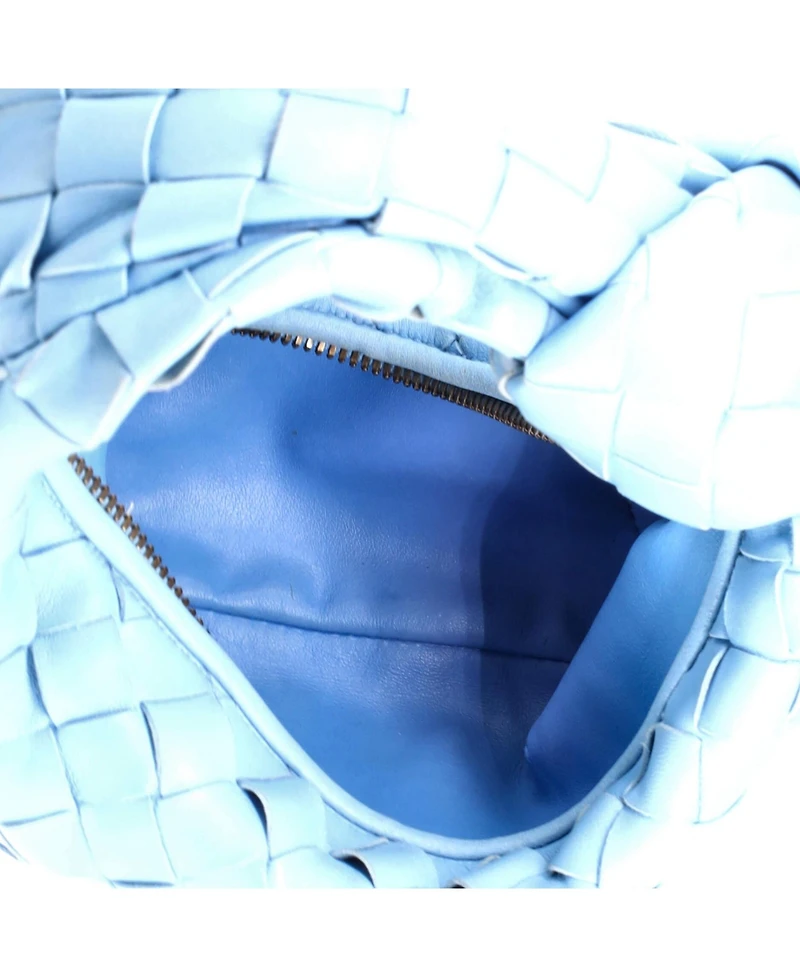 Pre-Owned Bottega Veneta Mini Bv Jodie Hobo Intrecciato Nappa