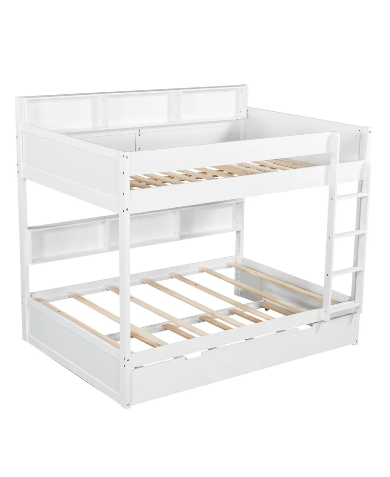 Streamdale Furniture over twin bunk bed with trundle
