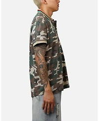 Xxiii Men's Printed Polo Shirt