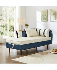Streamdale Furniture 65" Storage Chaise Lounge Sofa