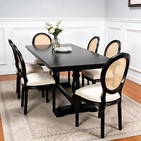 Streamdale Furniture French Country Upholstered Dining Chairs (Set of 2)